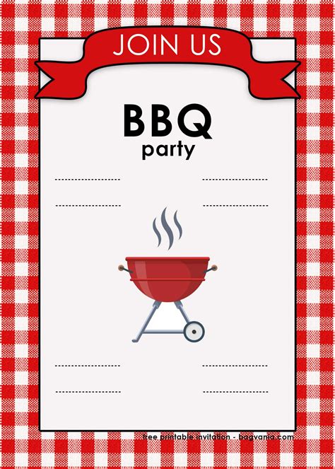 bbq template free